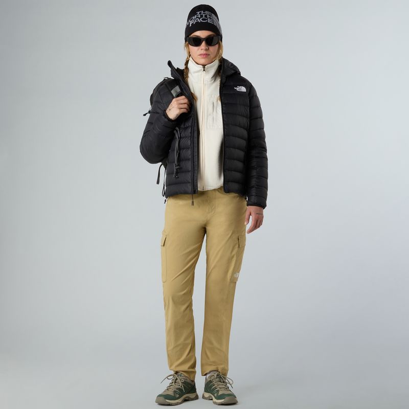 Női pehelypaplan The North Face Down Hooded fekete 2