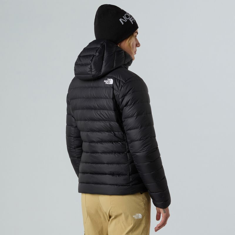 Női pehelypaplan The North Face Down Hooded fekete 3
