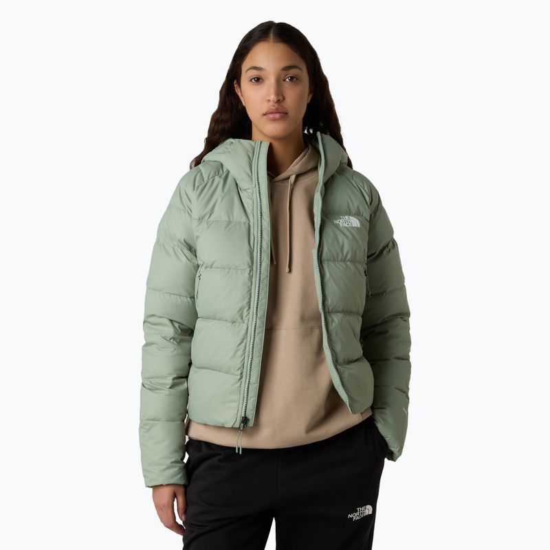 Női pehelydzseki The North Face Hyalite Down Hoodie state moss