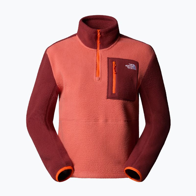 The North Face női Yumiori 1/4 Zip pulóver mars por/sumak/solar flare 4
