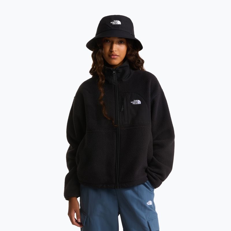 Női polár pulóver The North Face Yumiori Off Peak Full Zip tnf black