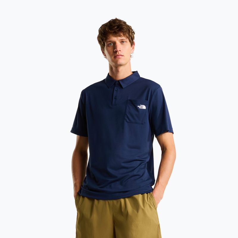 The North Face New Tanken Polo férfi pólóing summit navy
