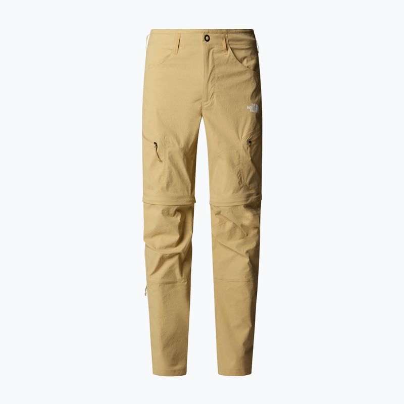 Férfi túranadrág The North Face Exploration Regular Tapered Convertible khaki stone 4