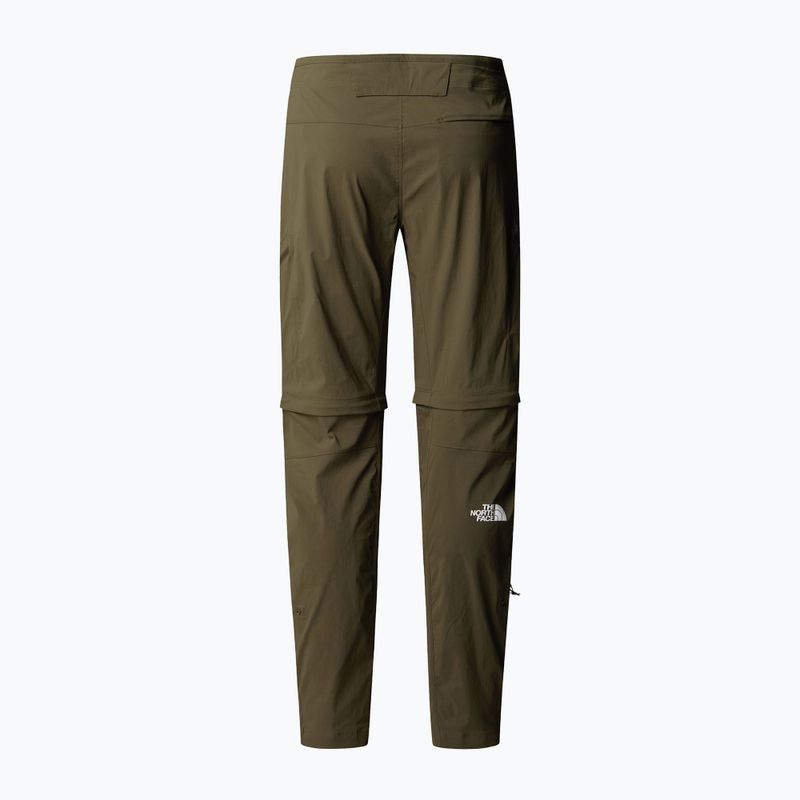 Férfi túranadrág The North Face Exploration Regular Tapered Convertible taupe green 6