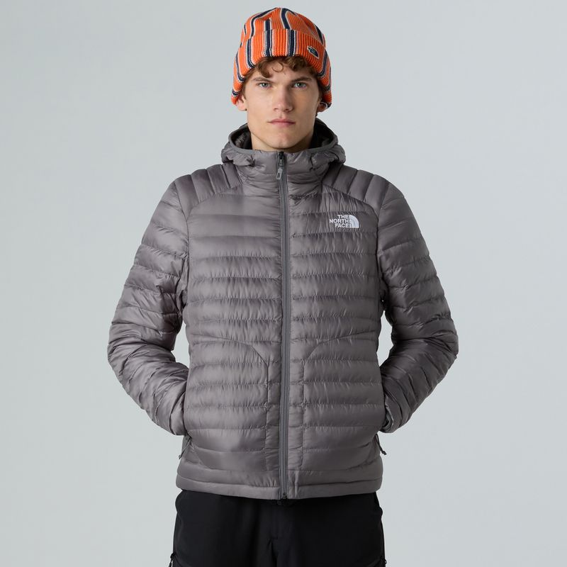 Férfi pehelykabát The North Face Huila Synthetic Hoodie füstölt gyöngy