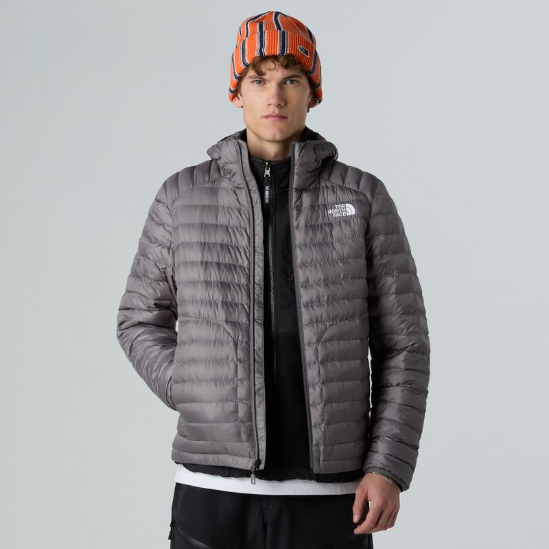 Férfi pehelykabát The North Face Huila Synthetic Hoodie füstölt gyöngy 4