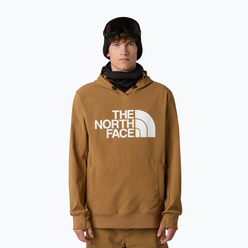 Férfi kapucnis pulóver The North Face Tekno Logo Hoodie utility brown