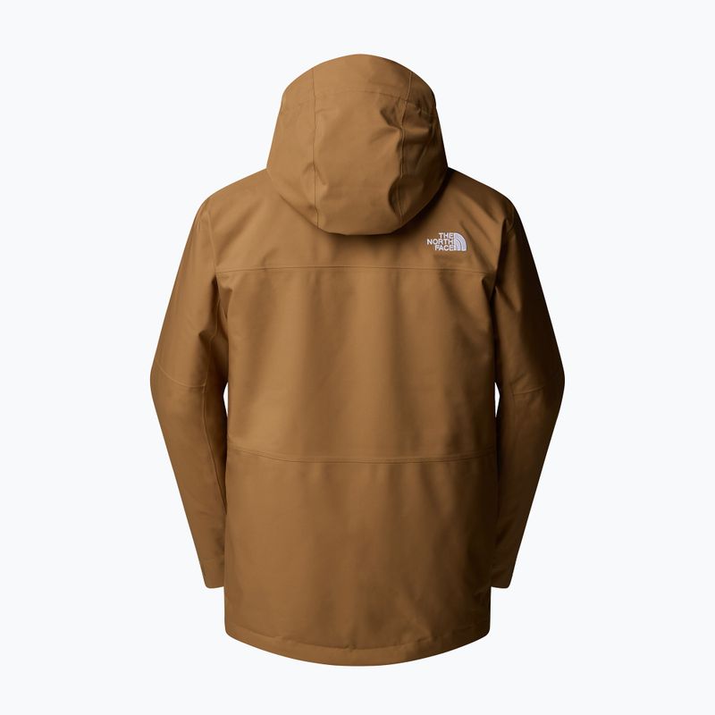 Férfi snowboard dzseki The North Face Fourbarrel Triclimate utility barna/khaki 7