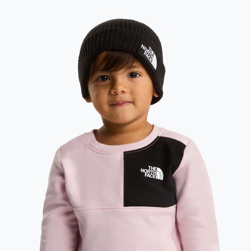 Gyerek téli sapka The North Face Baby Logo Box Beanie tnf black 3