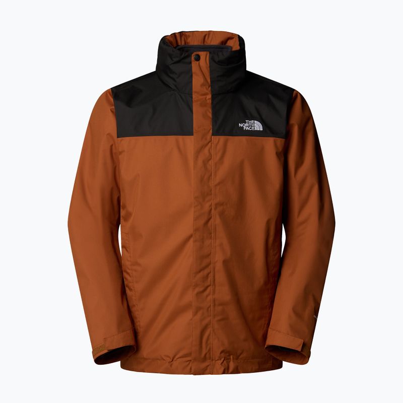 Férfi 3 az 1-ben dzseki The North Face Evolve II Triclimate burnt umber/asphalt grey 6