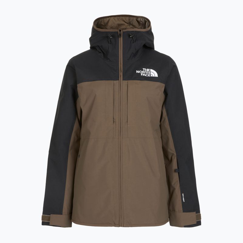 Női sídzseki The North Face Namak Insulated black/smokey brown 4