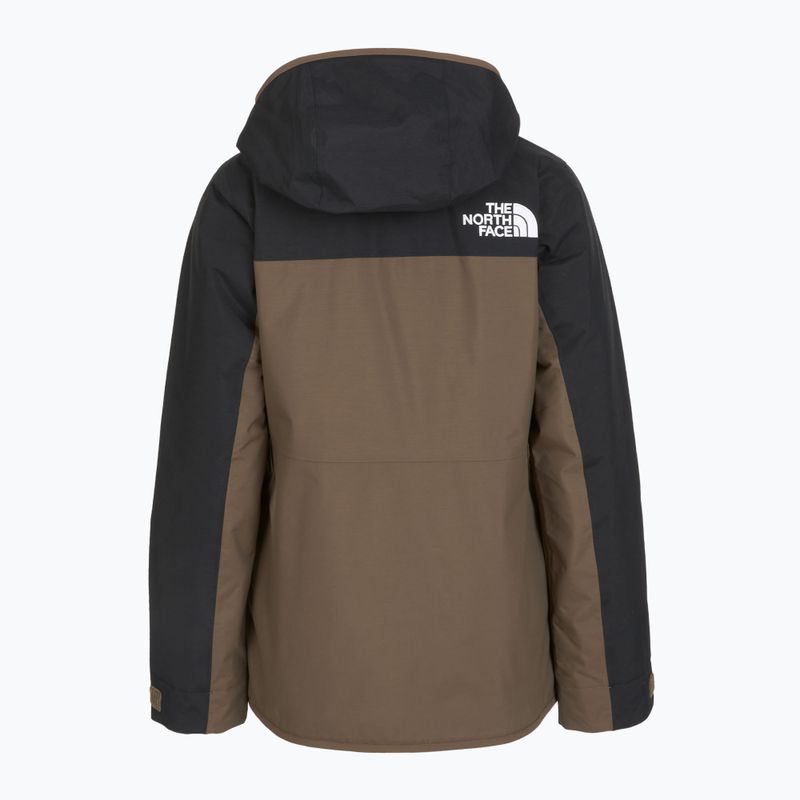 Női sídzseki The North Face Namak Insulated black/smokey brown 5