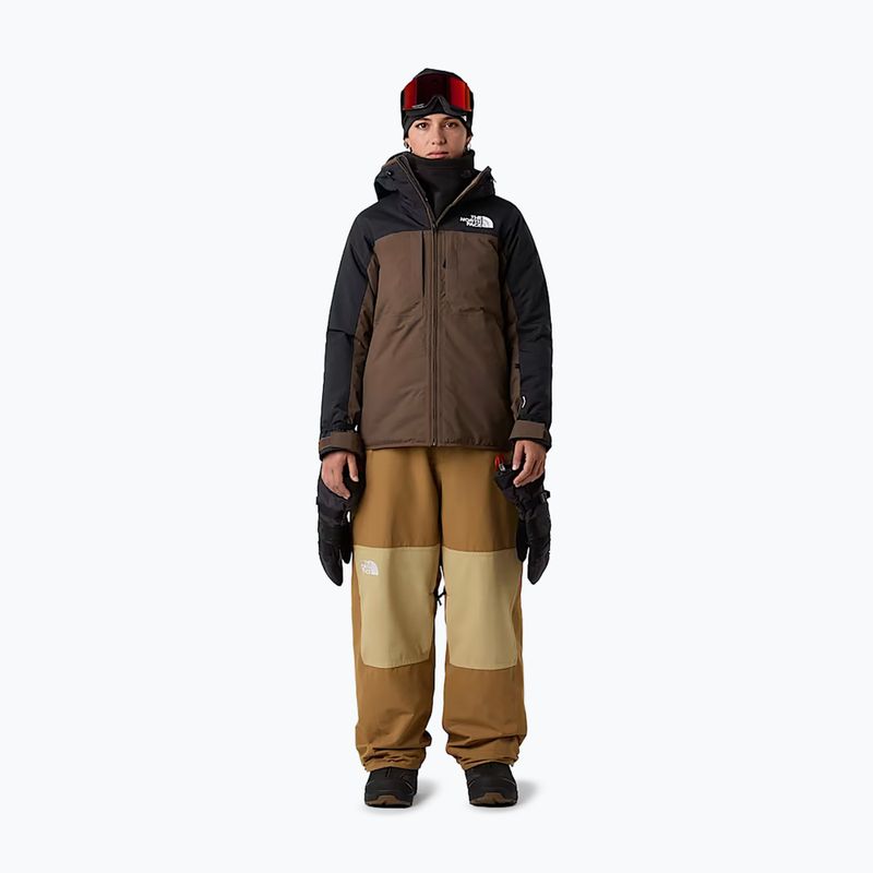 Női sídzseki The North Face Namak Insulated black/smokey brown 2