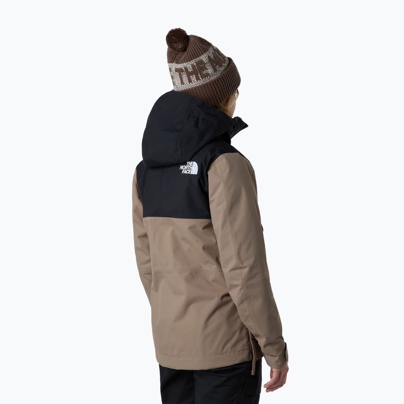 Női sídzseki The North Face Driftview Anorak mocha barna/fekete 3