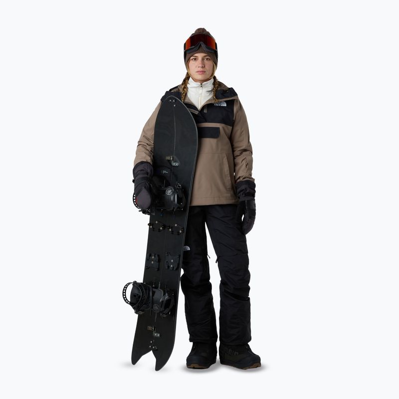 Női sídzseki The North Face Driftview Anorak mocha barna/fekete 4