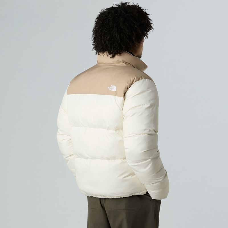 Férfi dzseki The North Face Saikuru gomba szürke/fehér dun 3