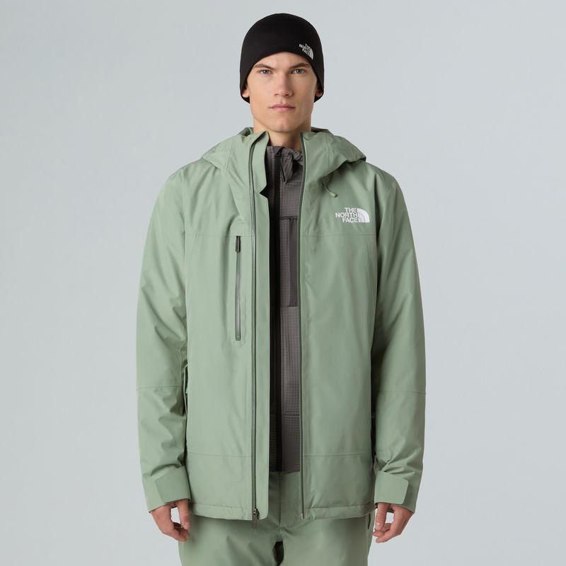 Férfi sídzseki The North Face Descendit slate moss 4