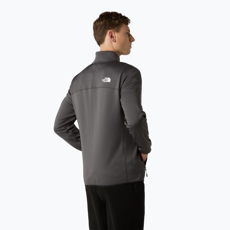 Férfi pulóver The North Face Crest Fz antracit szürke/fekete 3