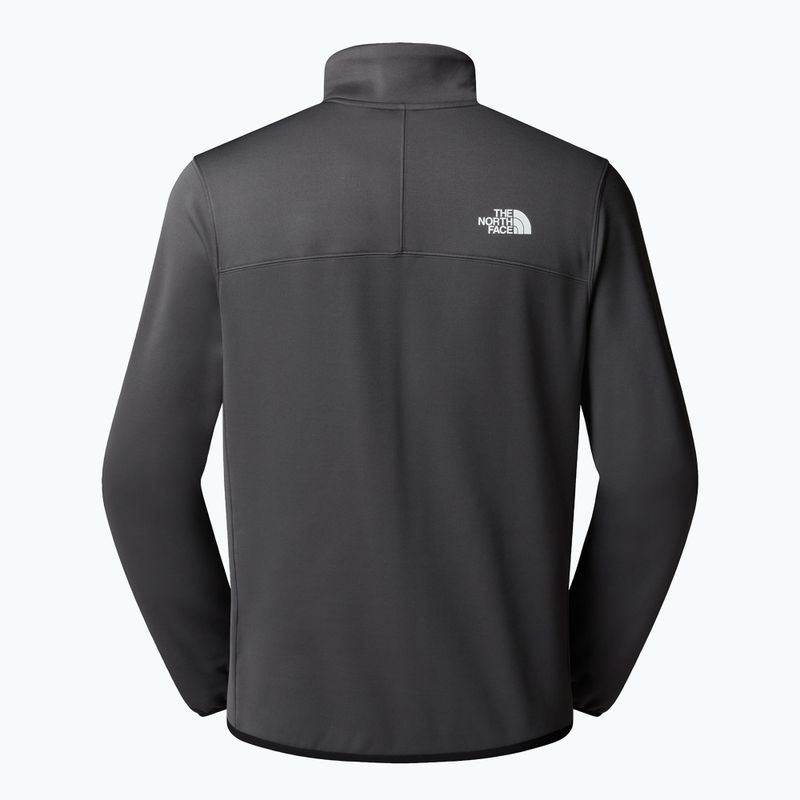 Férfi pulóver The North Face Crest Fz antracit szürke/fekete 5