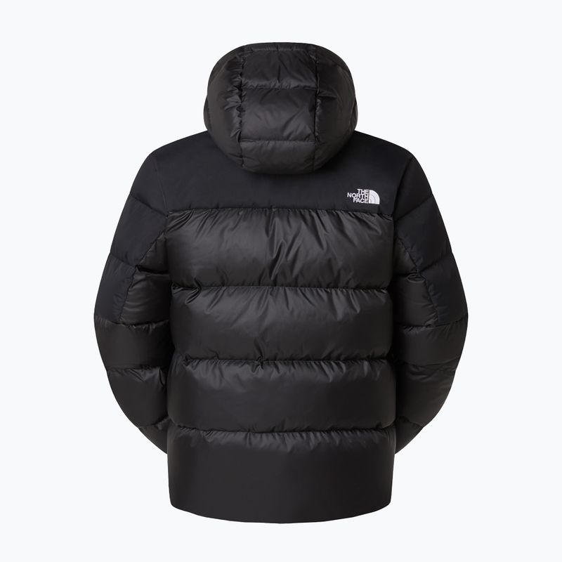 Férfi pehelypaplan The North Face Diablo Down 2.0 Hoodie fekete/fekete/újrahasznosított pehelypaplan 6