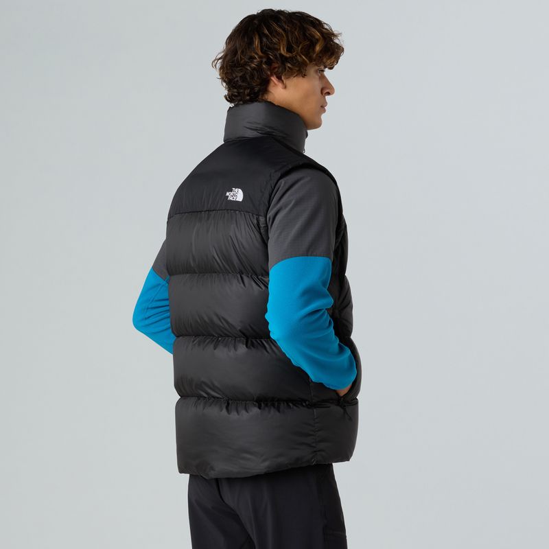 Férfi mellény The North Face Diablo Down 2.0 fekete/fekete/újrahasznosított pehely 3