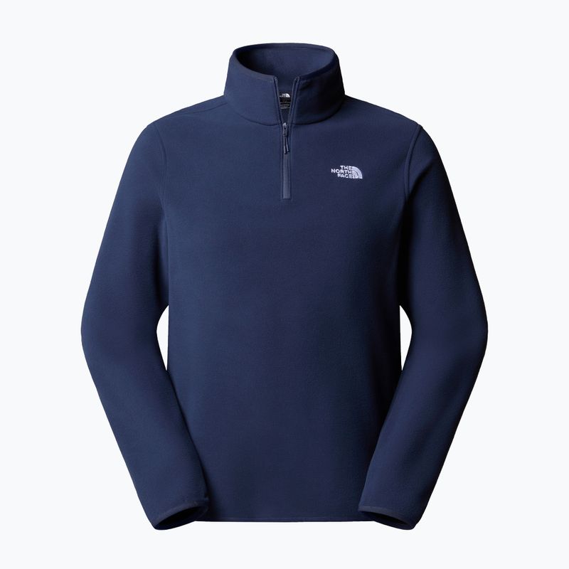 Férfi gyapjú pulóver The North Face Glacier Fleece 1/4 Zip csúcs navy 4