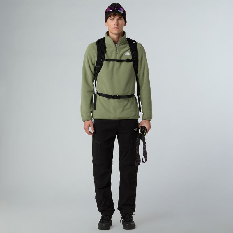 Férfi fleece pulóver The North Face Glacier Fleece 1/4 Zip váll ködös vállpulóver 2