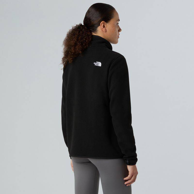 Női fleece pulóver The North Face Glacier Fleece fekete 3