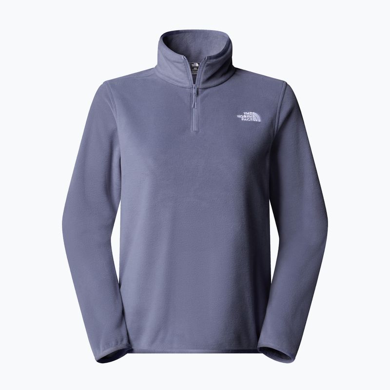 Női gyapjú pulóver The North Face Glacier Fleece 1/4 Zip twilight galaxis 4