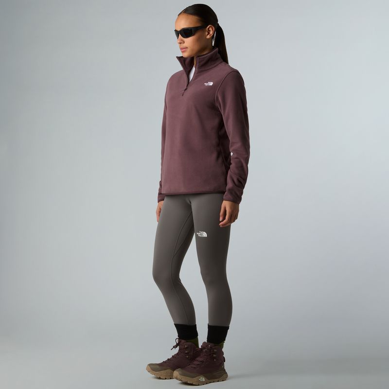 Női fleece pulóver The North Face Glacier Fleece 1/4 Zip tawny quartz 2