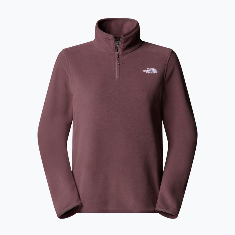 Női fleece pulóver The North Face Glacier Fleece 1/4 Zip tawny quartz 4