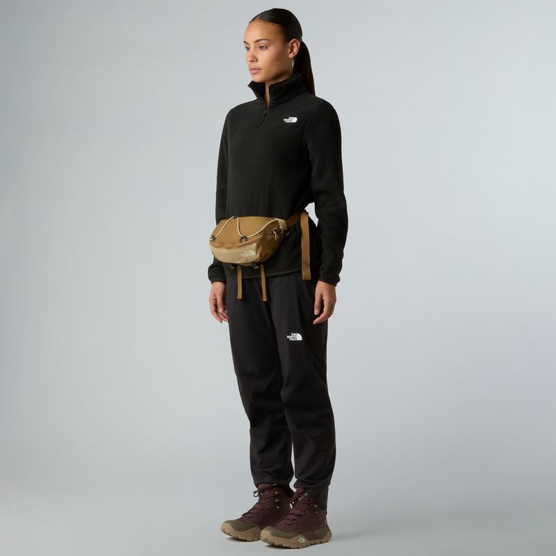 Női gyapjú pulóver The North Face Glacier Fleece 1/4 Zip fekete 2