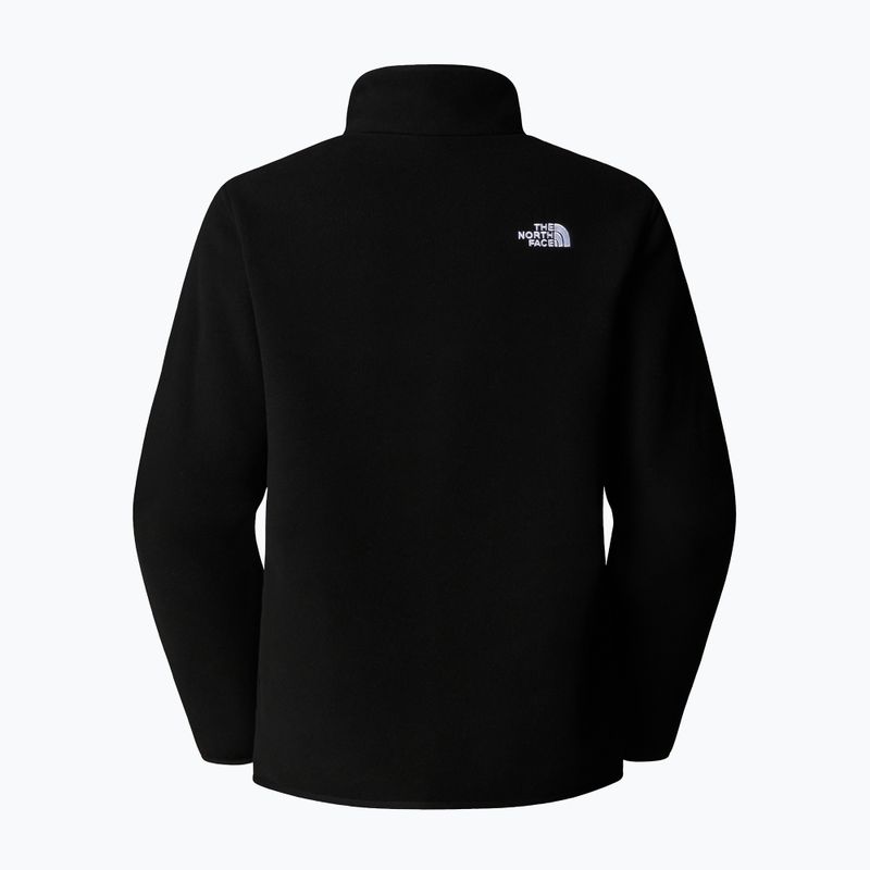 Női gyapjú pulóver The North Face Glacier Fleece 1/4 Zip fekete 5