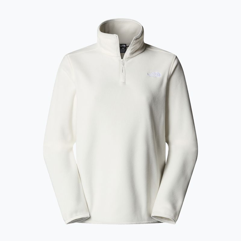 Női gyapjú pulóver The North Face Glacier Fleece 1/4 Zip fehér dune 4