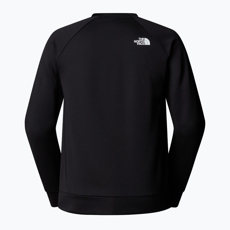 Férfi pulóver The North Fce Reaxion 2.0 Crew black heather 2