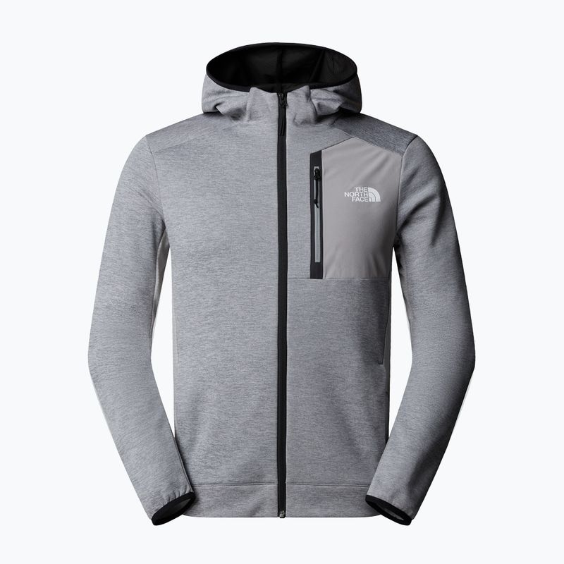 Férfi The North Face Mountain Athletics Fleece Full Zip pulóver halványszürke/szőr/m 5