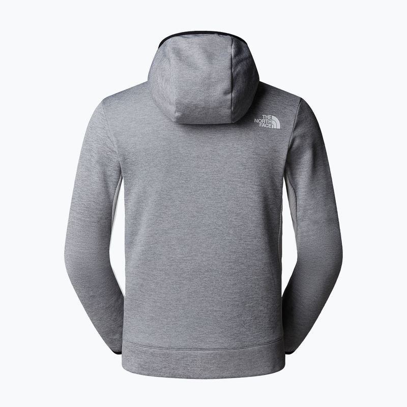 Férfi The North Face Mountain Athletics Fleece Full Zip pulóver halványszürke/szőr/m 6