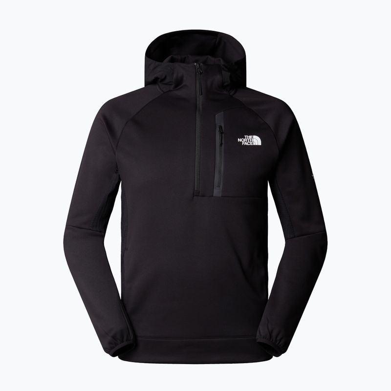 Férfi pulóver The North Face Mountain Athletics Fleece kapucnis 1/4 cipzár fekete 4