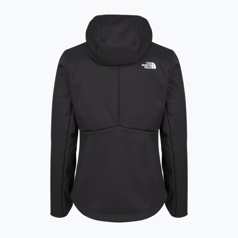 Női softshell dzseki The North Face Quest Highloft EU black heather 2