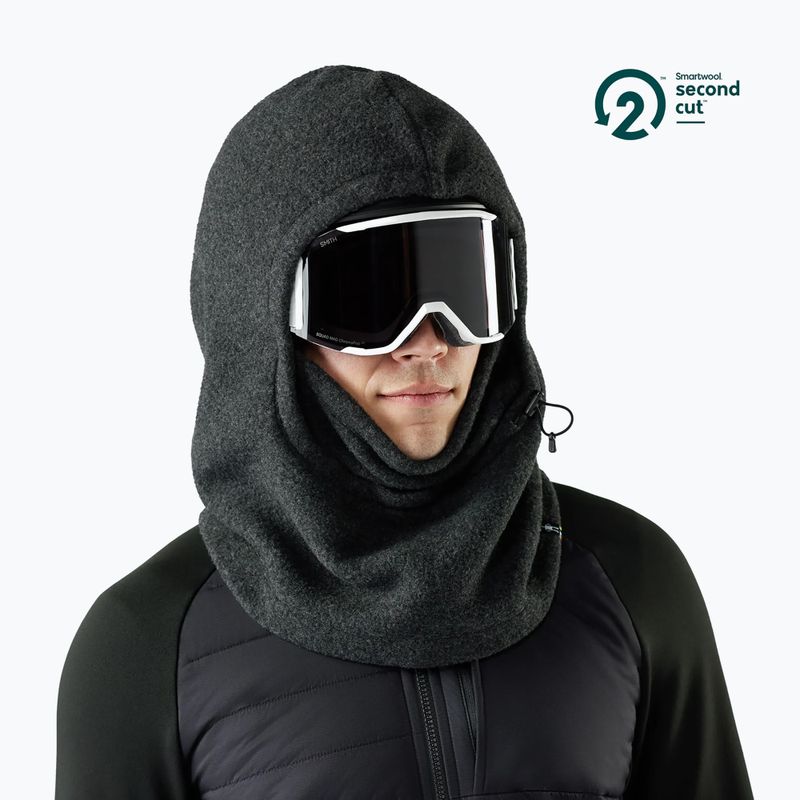 Női símaszk Smartwool Second Cut Fleece Hood charcoal 2