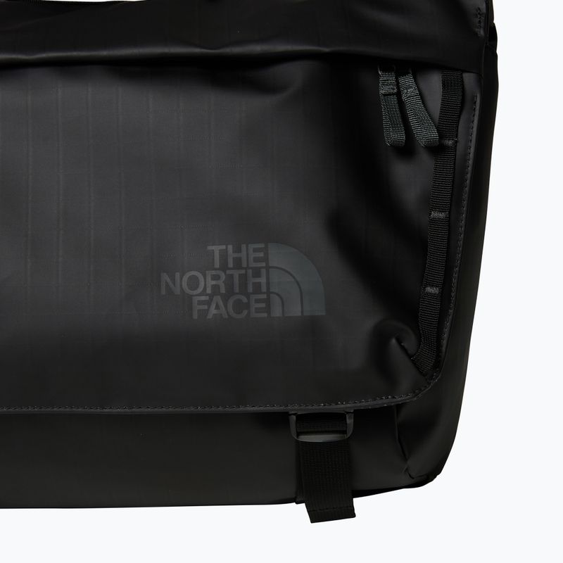Férfi laptop táska The North Face Base Camp Voyager Rolltop 12 l fekete/aszfalt szürke 3