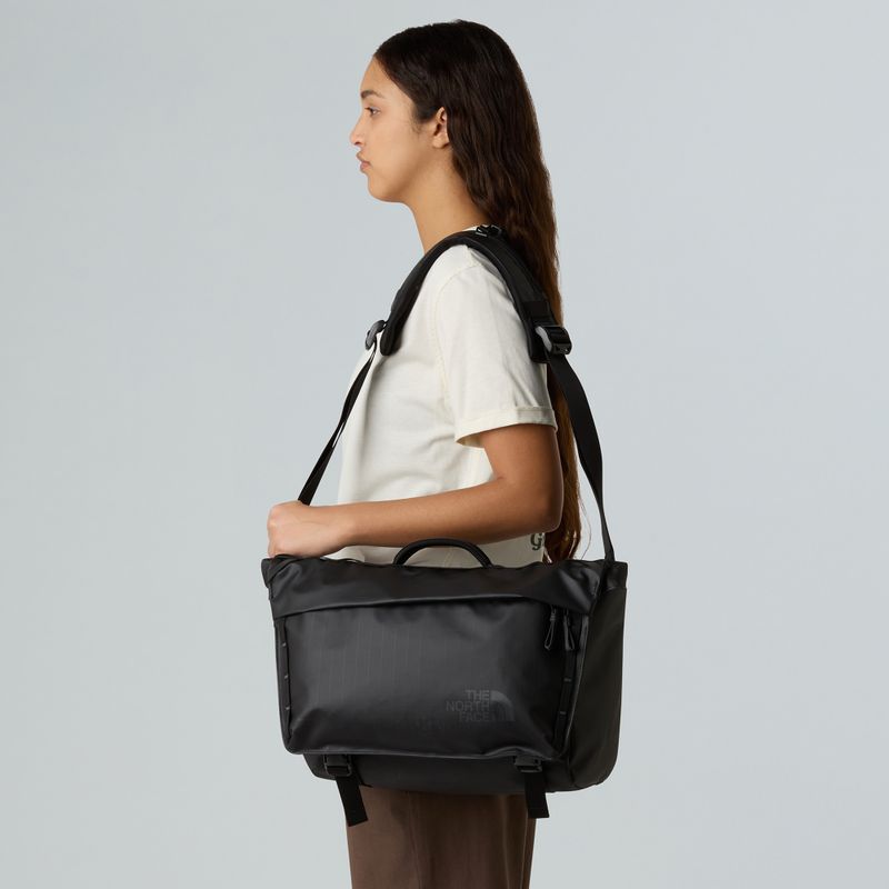 Férfi laptop táska The North Face Base Camp Voyager Rolltop 12 l fekete/aszfalt szürke 6