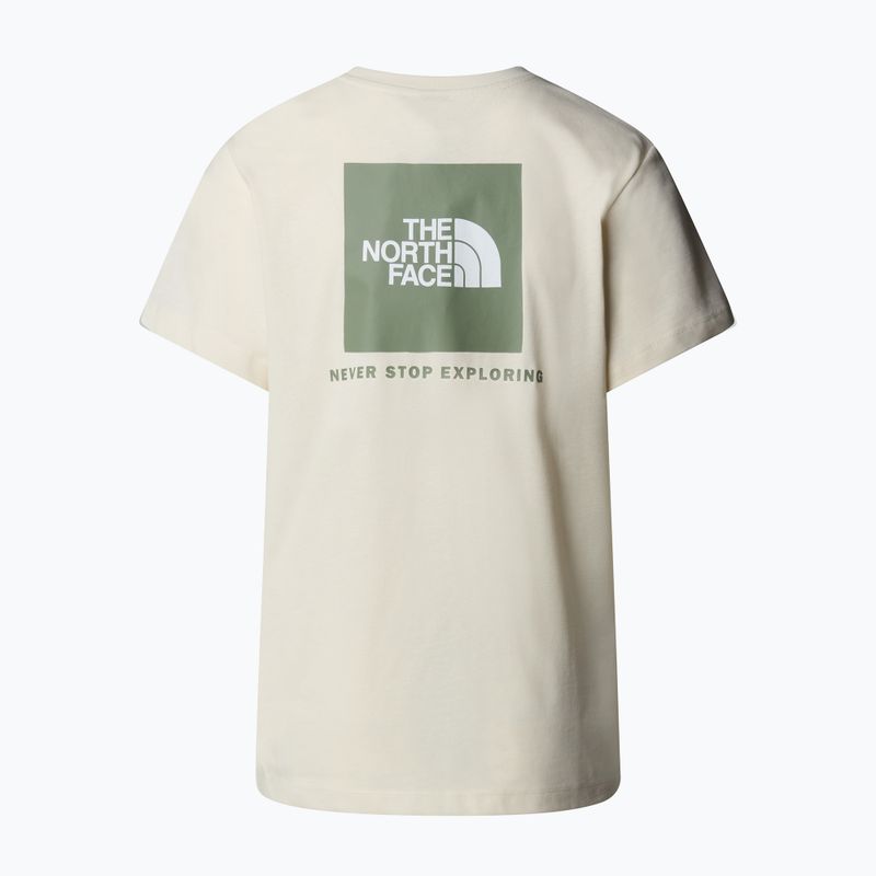 The North Face női Box Nse Relaxed fehér dune/slate moha póló 5