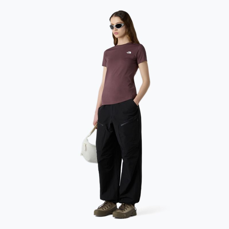 The North Face Simple Dome Slim női póló tawny quartz 2