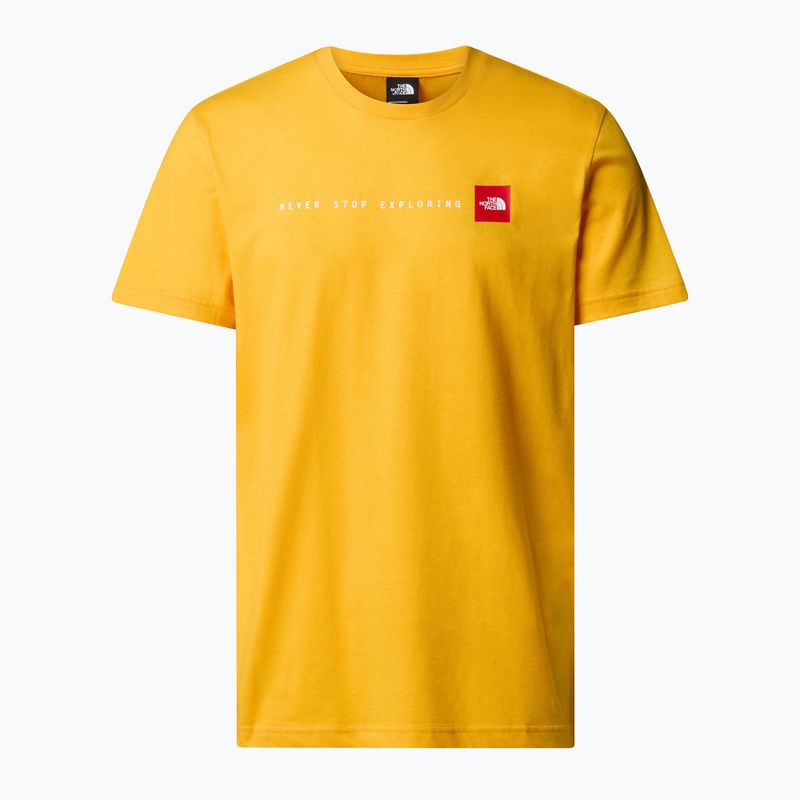Férfi póló The North Face Never Stop Exploring Tee summit gold 4