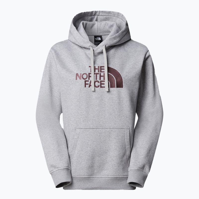 Női The North Face Drew Peak pulóveres kapucnis pulóver lightgreyheather/tawnyquartz 4