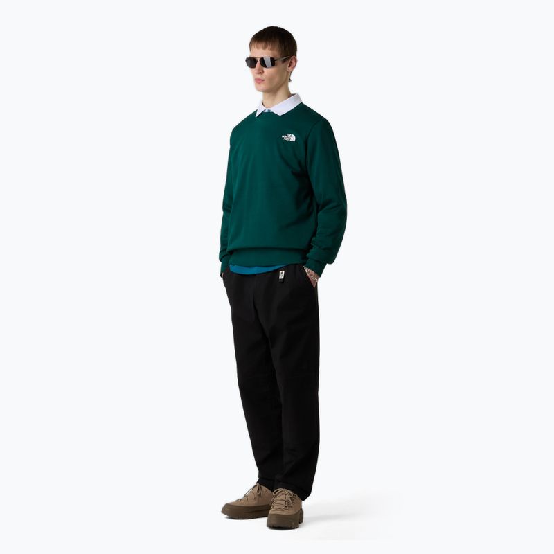 Férfi pulóver The North Face Simple Dome Crew vadász zöld 2