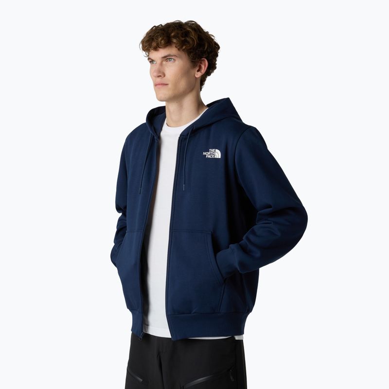 Férfi pulóver The North Face Simple Dome Full Zip Hoodie summit navy 4