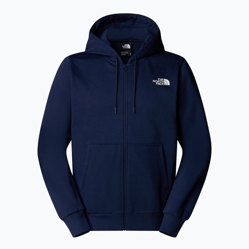 Férfi pulóver The North Face Simple Dome Full Zip Hoodie summit navy 5