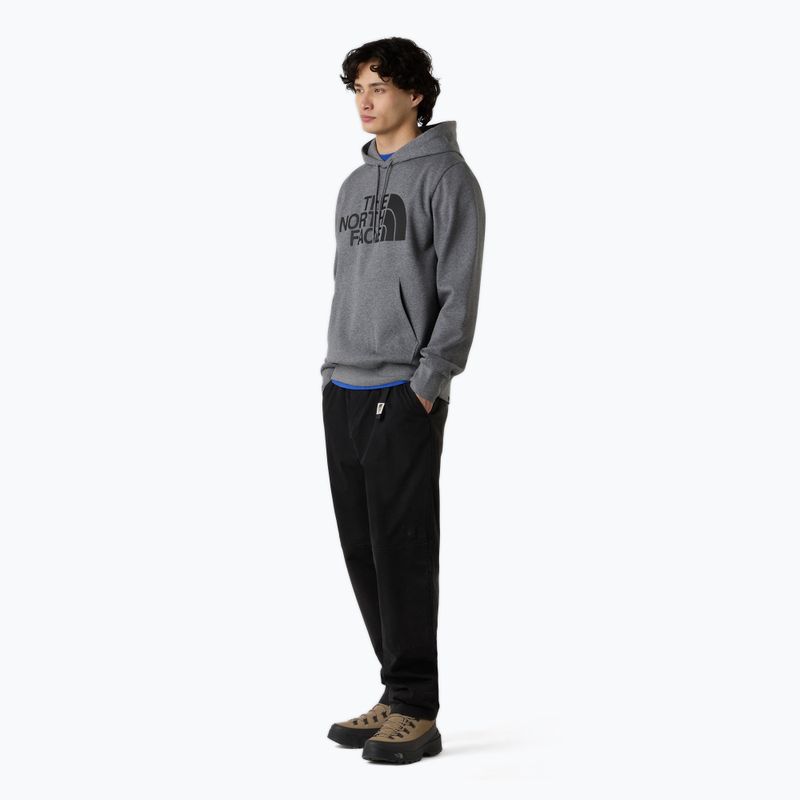 Férfi pulóver The North Face Easy Hoodie közepes szürke heather 2